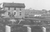 Ste-Anne-du-Bocage, lieu historique du cimetière des premiers colons de Caraquet.