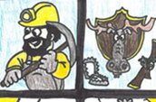 'All in a day's work' by Sharlett, age 13, Kippens, NL